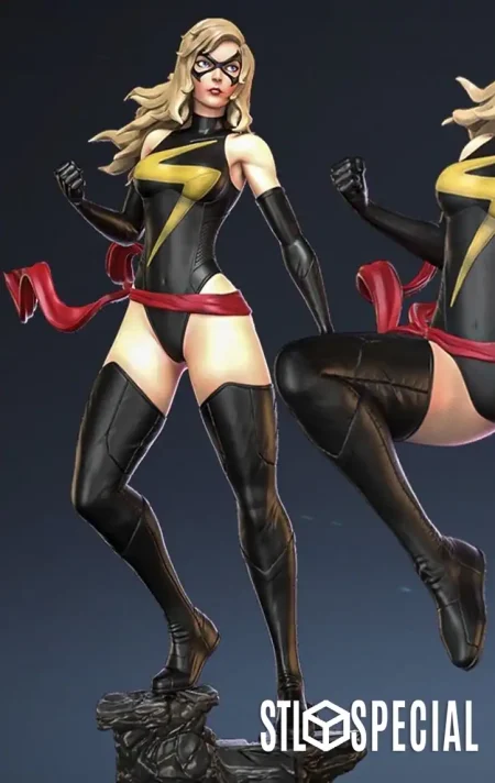 HEROICAS - F7 - Ms. Marvel - D.2 – 3D Printing Model