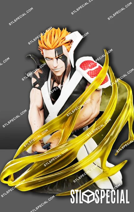 Bleach Ichigo Horn STL Special File 3D Model