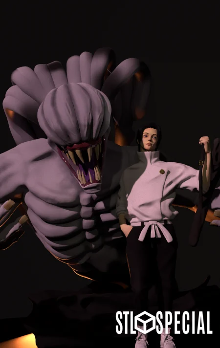 Jujutsu Kaisen Okkotsu Yuta 3D Print STL Files – High Detail Model