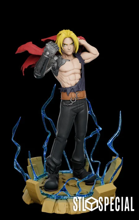 Edward Elric STL Special File 3D Model