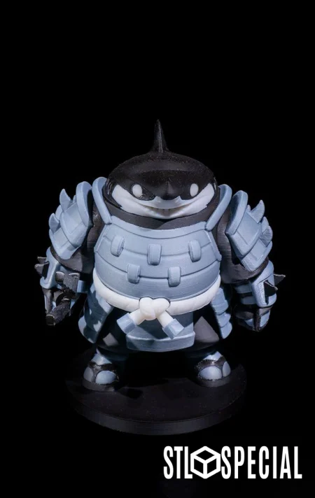 Killer Shark Samurai - STL & 3MF