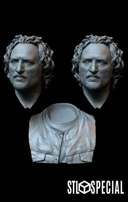 Kim Coates as Tig Bust - Sons of Anarchy STL Files