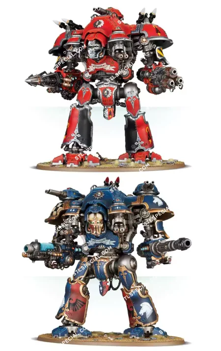 Knight Castellan and Valiant STL 3D Model