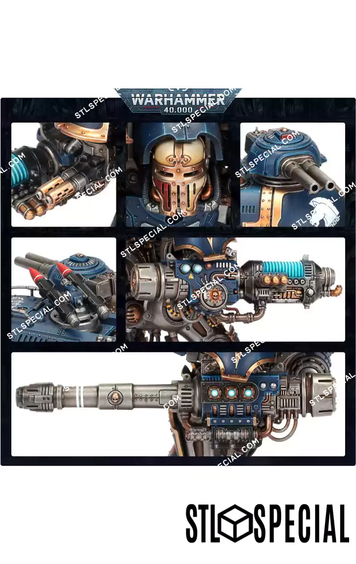 Knight Castellan and Valiant STL 3D Model