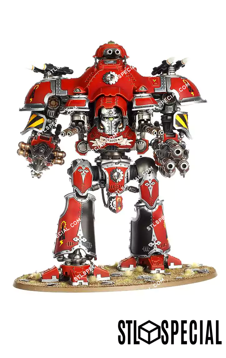 Knight Castellan and Valiant STL 3D Model - Image 6