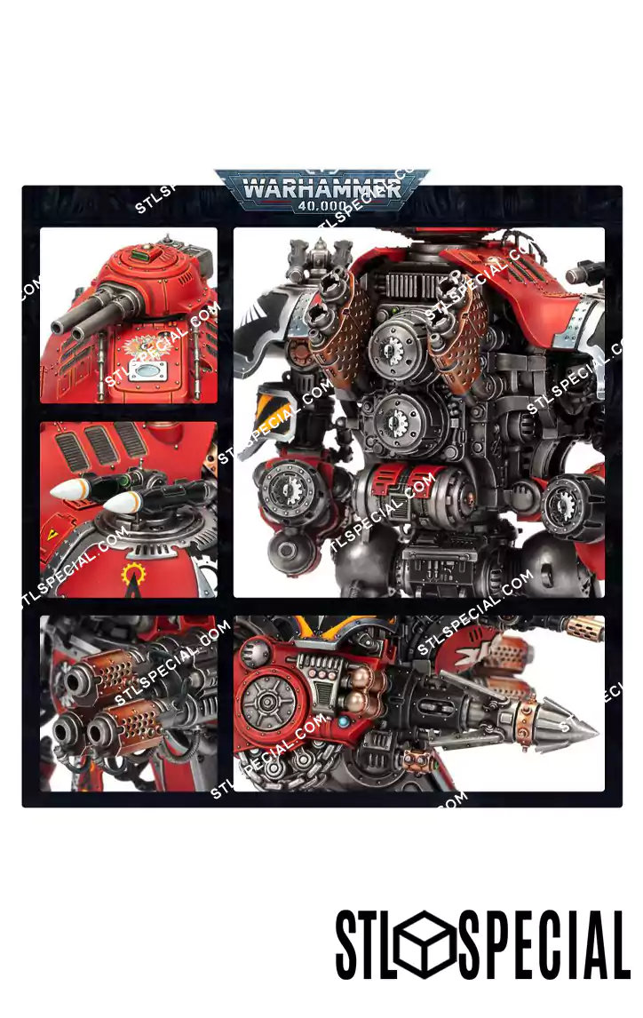 Knight Castellan and Valiant STL 3D Model