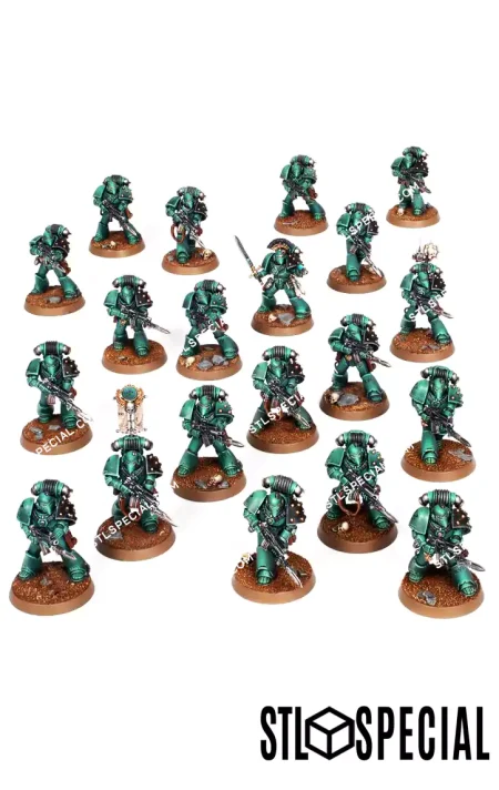 Legion MKVI Tactical Squad STL 3D Model