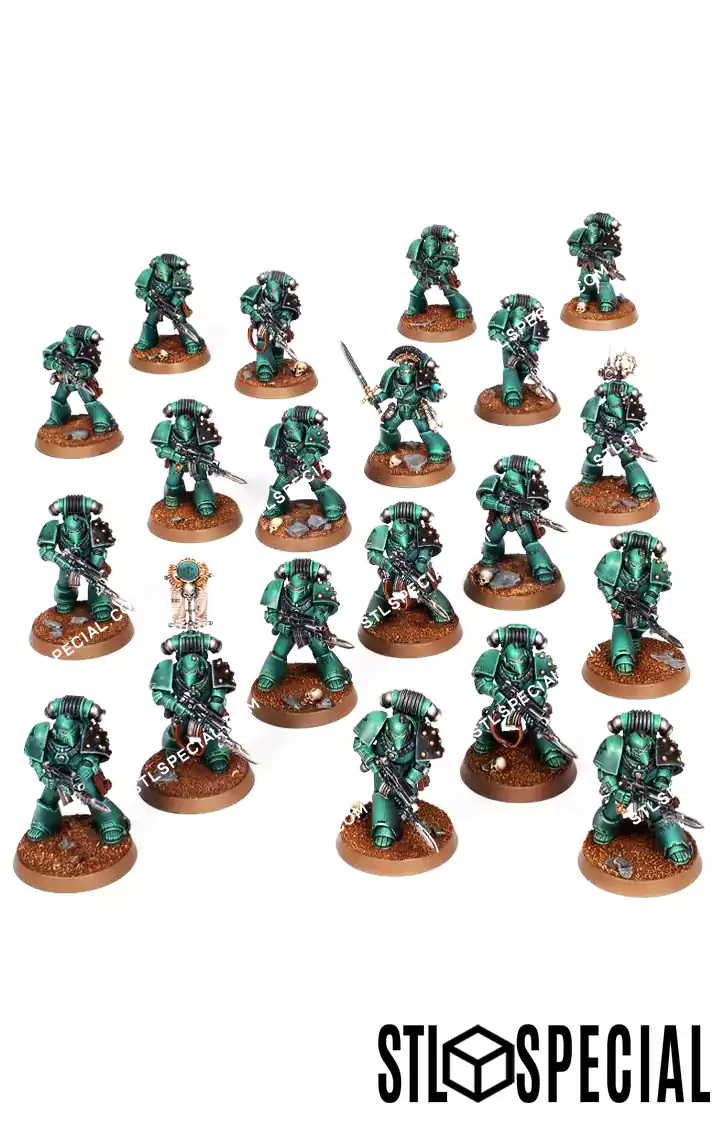 Legion MKVI Tactical Squad STL 3D Model