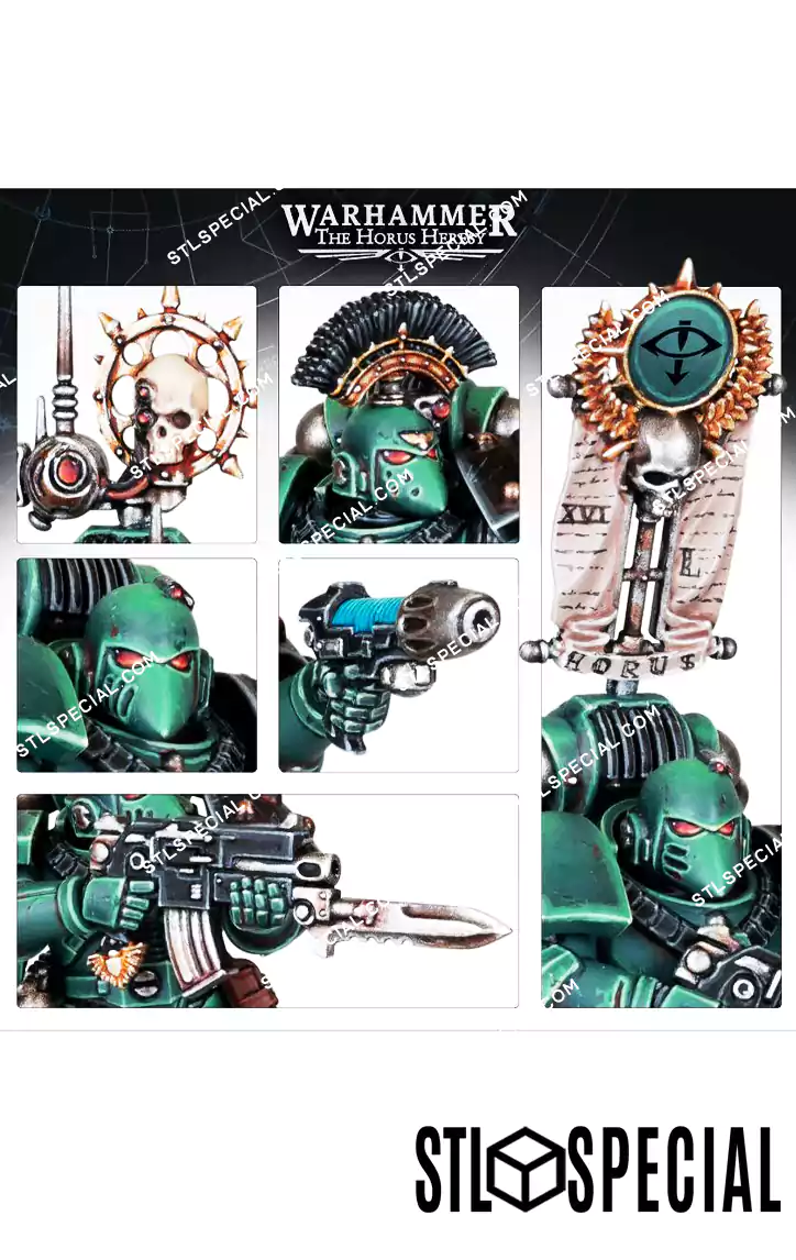 Legion MKVI Tactical Squad STL 3D Model