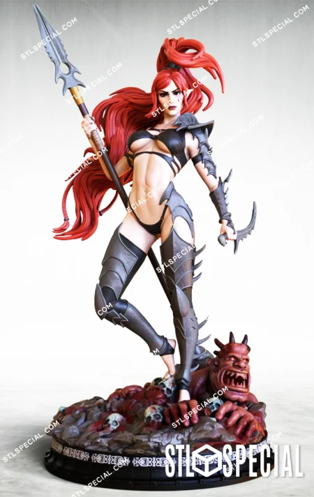 Lelith Hesperax STL 3D Model (NSFW & SFW) (6)