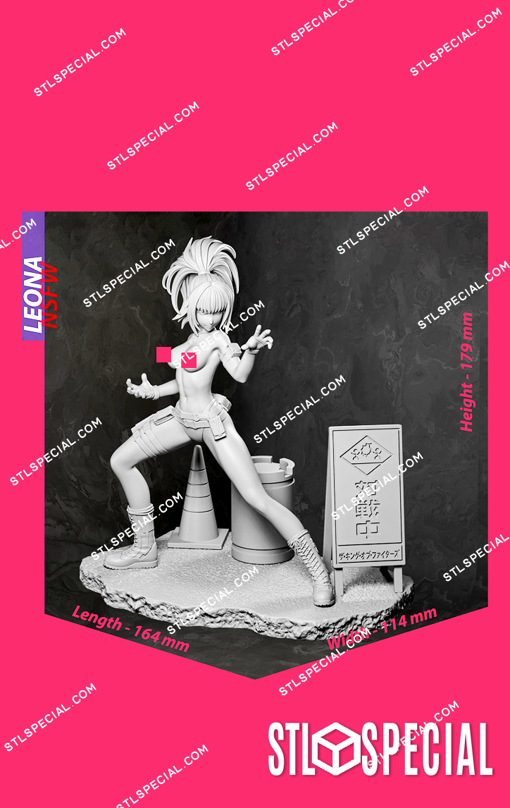 Leona Heidern STL Files and 3D Model