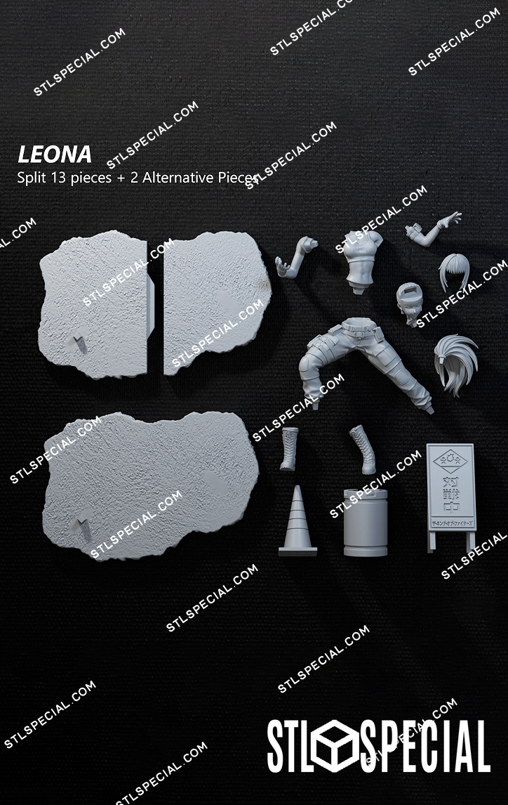 Leona Heidern STL Files and 3D Model