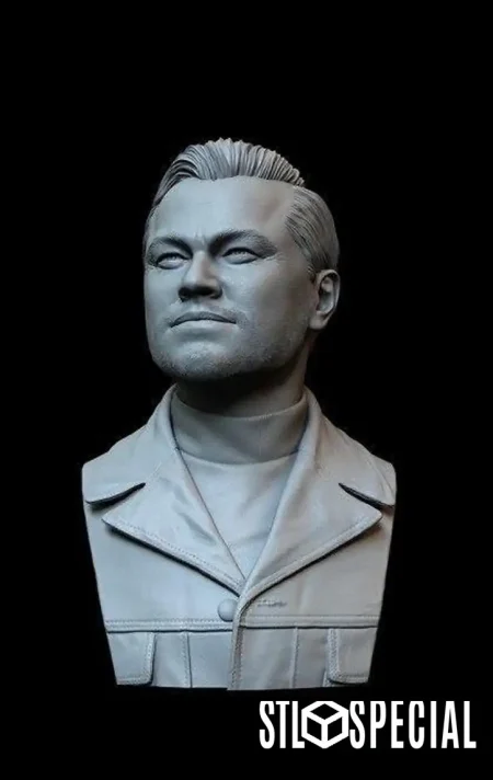 Leonardo DiCaprio Bust 3D Print STL Files