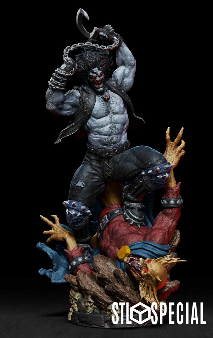Lobo Maquette 3D Print STL Files