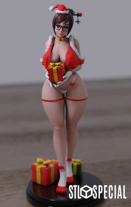 Mei Overwatch Christmas 3D Print STL Files