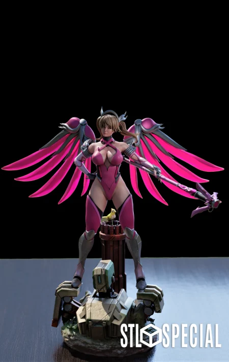 Mercy Devil Alt - Overwatch 3D Print STL Files