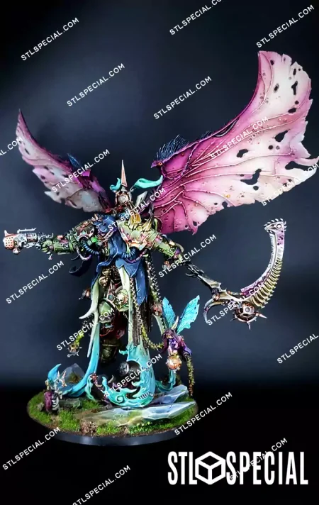 Mortarion Daemon Primarch of Nurgle STL Model