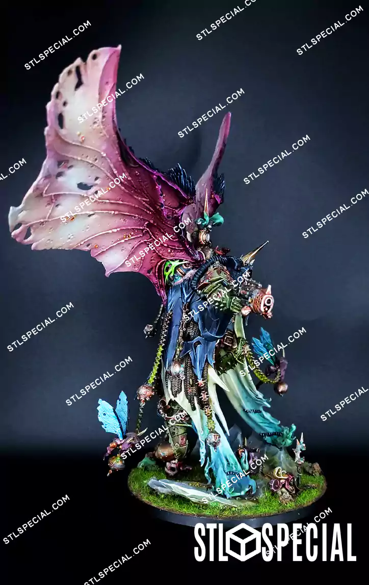 Mortarion Daemon Primarch of Nurgle STL Model