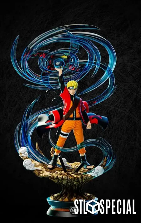 Naruto Sage Mode 3D Print STL Files