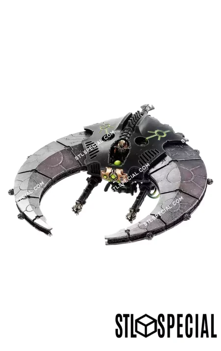 Necron Night Scythe STL 3D Model