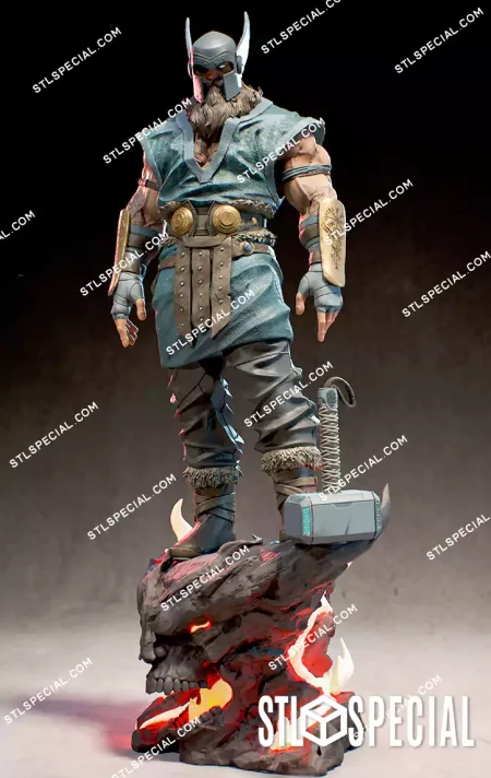 Odin the All-Father STL 3D Model