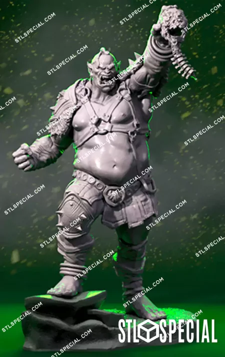Orc the Executioner STL 3D Model