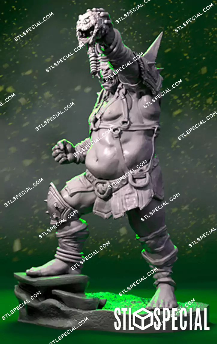 Orc the Executioner STL 3D Model