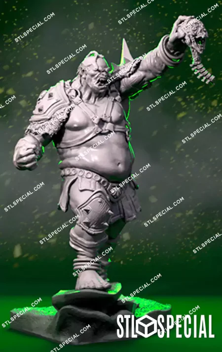 Orc the Executioner STL 3D Model