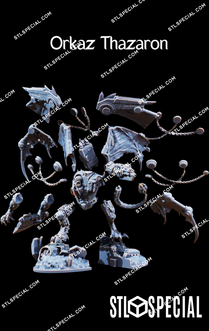 Orkaz Thazaron STL 3D Model