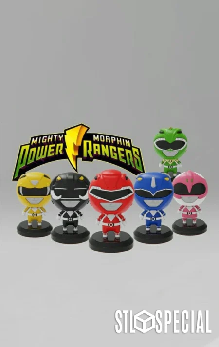 Plakit Power Rangers 3D Print STL Files