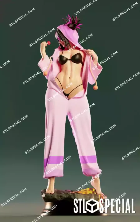 Juri Han Pajamas STL 3D Model