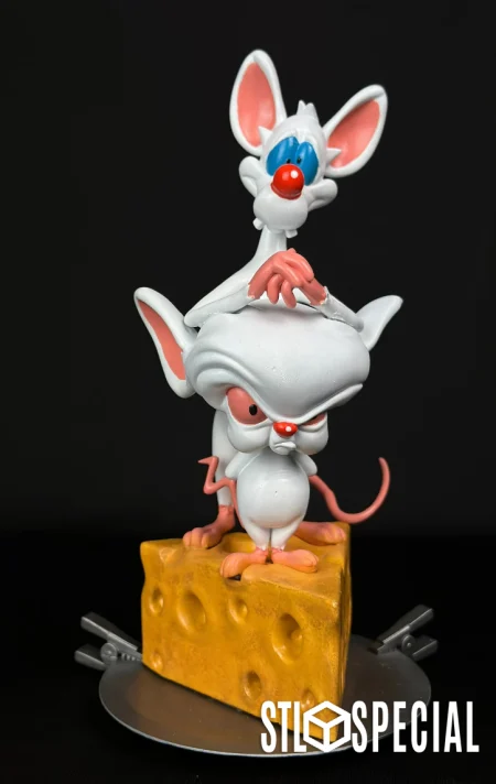 Pinky and the Brain – 3D Print STL Files