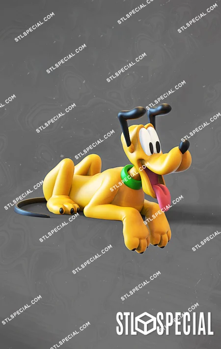 Pluto STL Special Files and 3D Model