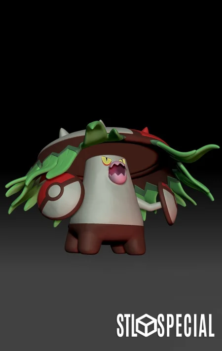 Brute Bonnet Pokemon 3D Model (STL)