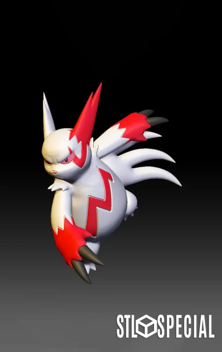 Pokemon Zangoose STL Model