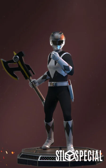 Black Ranger 3D Print STL Files