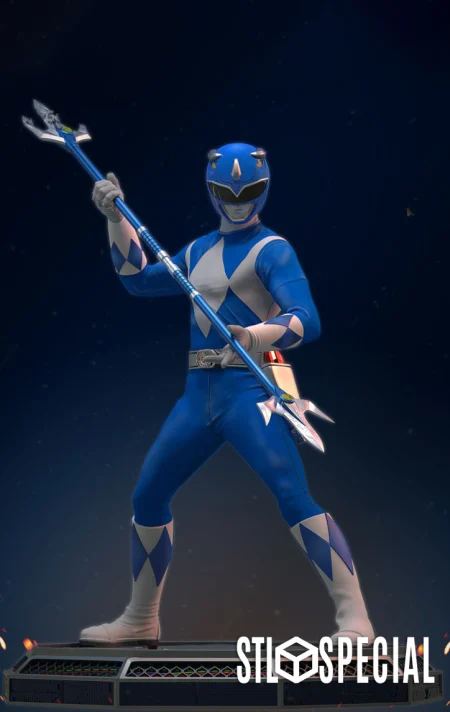 Blue Ranger 3D Print STL Files