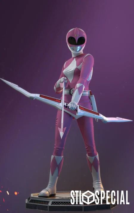 Pink Ranger 3D Print STL Files