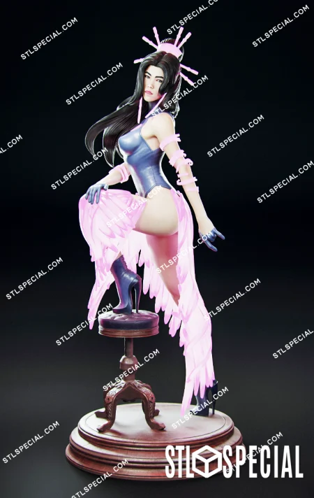 Psylocke Hellfire Gala STL Special Files and 3D Model