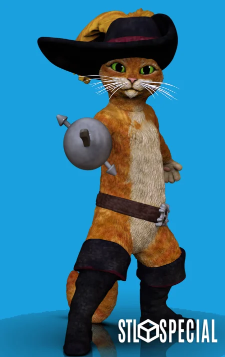 Puss in Boots – 3D Print STL Files