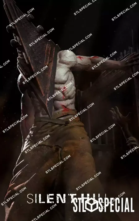 Pyramid Head from Silent Hill STL Model