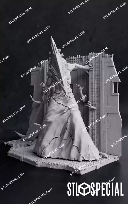 Pyramid Head from Silent Hill STL Model