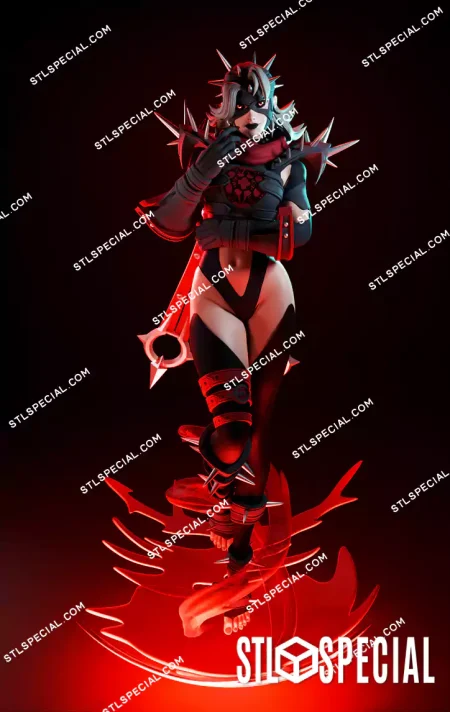 Malice Marvel Rivals STL 3D Model