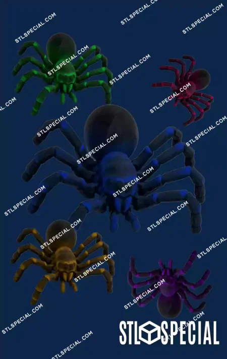 Articulated Tarantula STL Files
