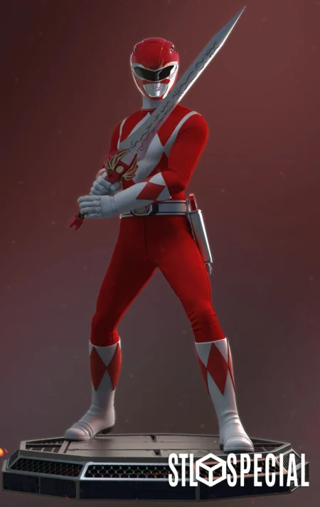 Red Ranger 3D Print STL Files