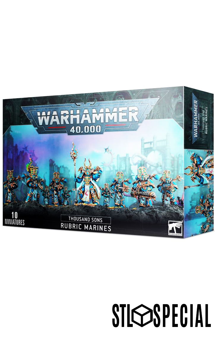 Rubric Marines STL 3D Model