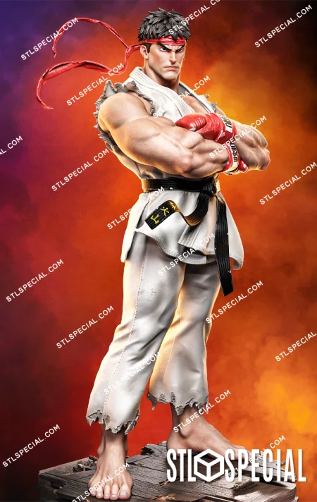 Ryu STL Special Files and 3D Model