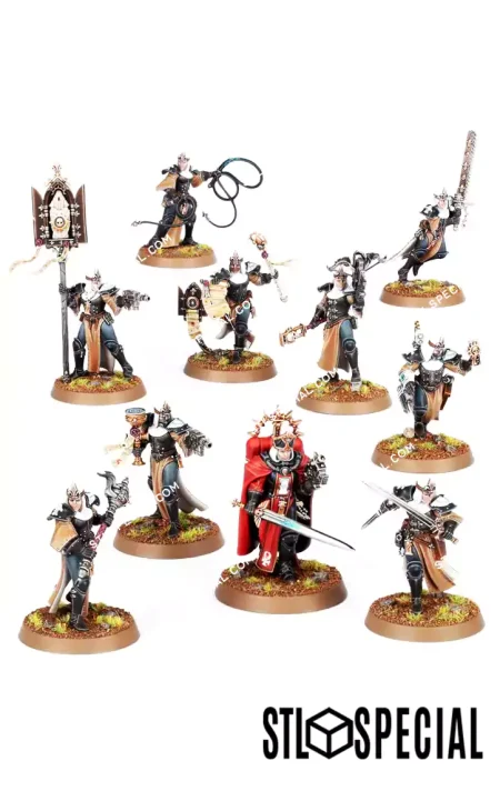 Kill Team Novitiates STL 3D Model
