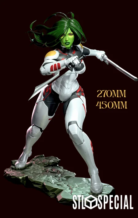 Yan-H Guardians of the Galaxy - Gamora 3D Model STL Files