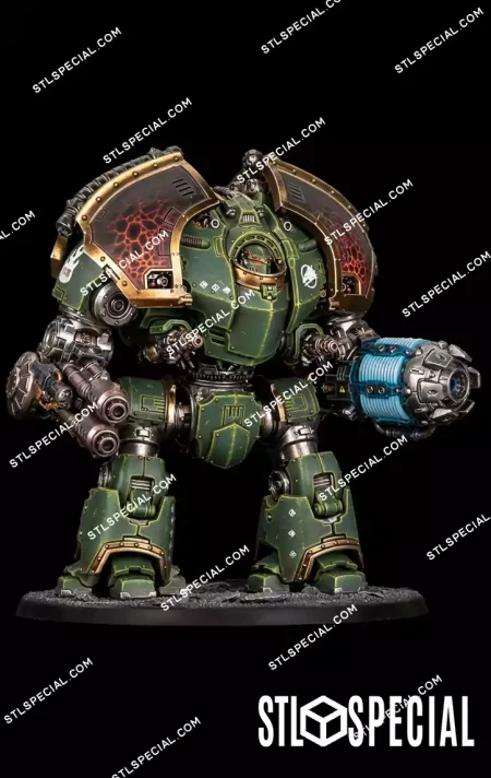 Saturnine Siege Dreadnought STL Files 3D Model